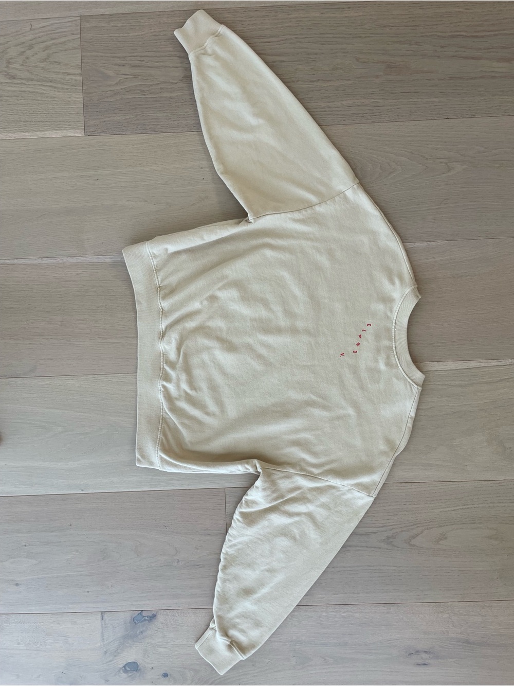 Clare V. “Ciao” Le Drop Shoulder Sweatshirt – Size Large - Picture 5 of 8